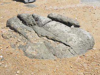 金門如來神掌巖石被“斷掌” 民眾大嘆不舍（圖）