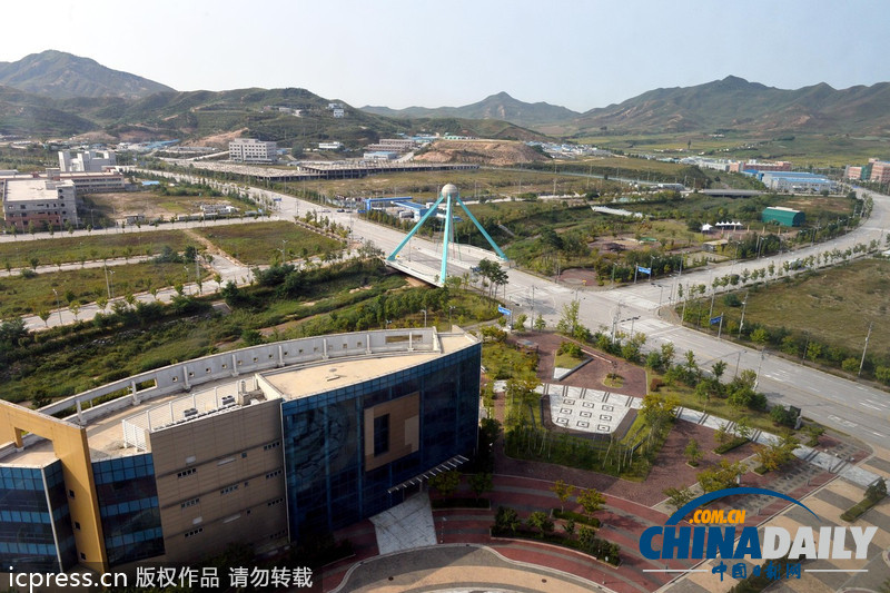 開城工業園區重啟第二天 朝鮮工人忙碌工作（圖）