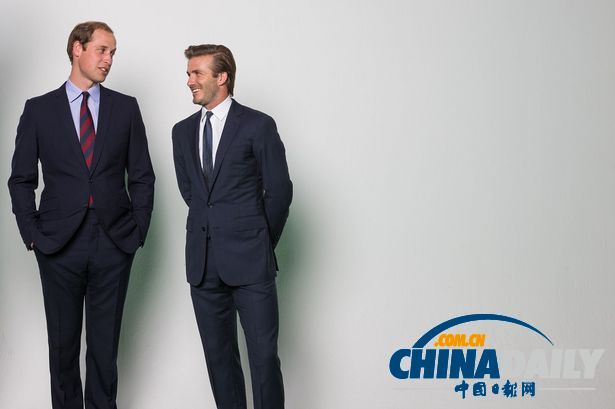 威廉貝克漢姆姚明拍攝短片 身高差距一覽無遺