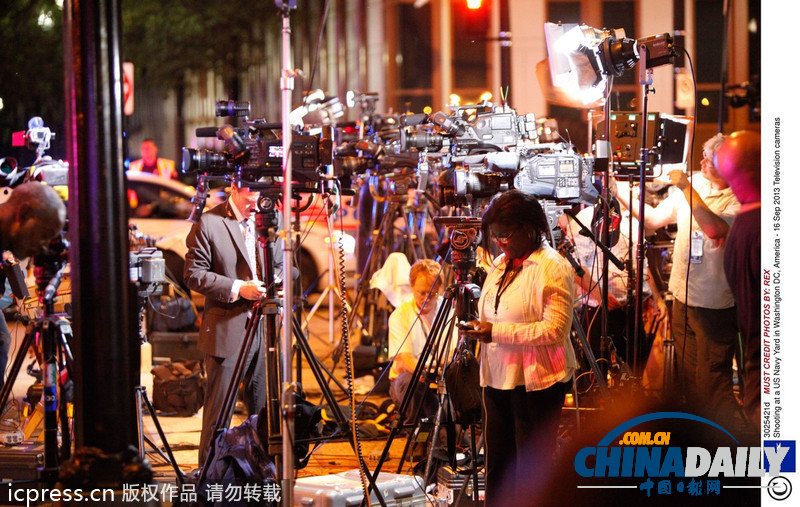 美國華盛頓槍擊案第二日 華盛頓各方面面觀（綜合圖集）