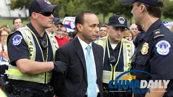 美民眾集會呼吁通過移民法案 8名眾議員遭逮捕