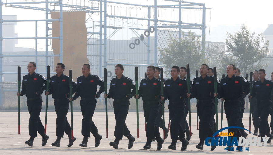 聯合國副秘書長蘇和參觀中國維和警察培訓中心