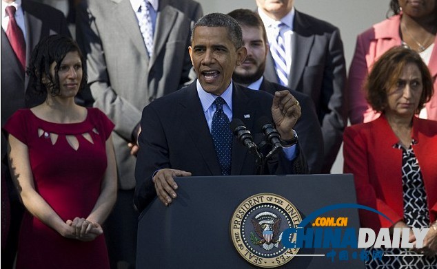 孕婦聽演講險暈倒 奧巴馬出手相扶稱演講太長