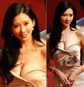 林志玲低調(diào)試婚紗