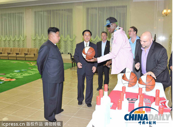 羅德曼將培訓朝籃球隊4天 備戰金正恩生日賽
