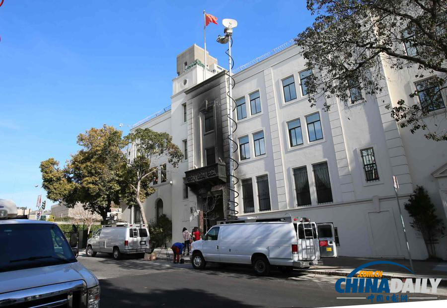 中國駐舊金山總領事館縱火犯為中國籍男性 持有美綠卡