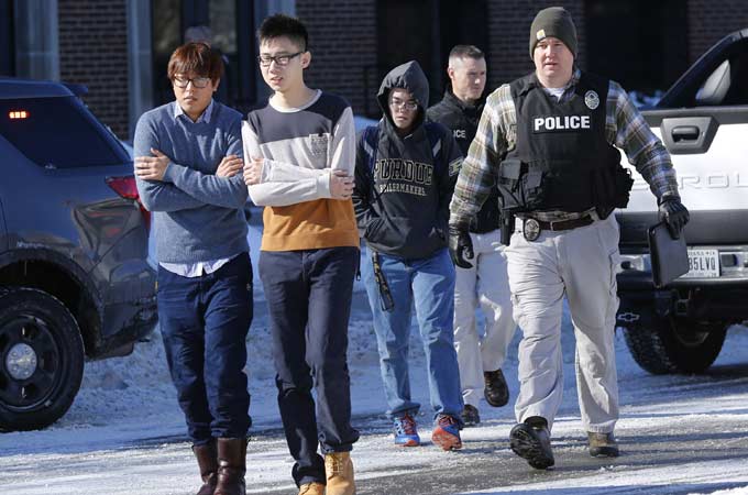 美國(guó)普渡大學(xué)發(fā)生槍擊案1人死亡 槍手投案自首