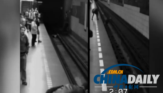 捷克女子站著打盹不慎墜落站臺 地鐵駛過竟安然無恙
