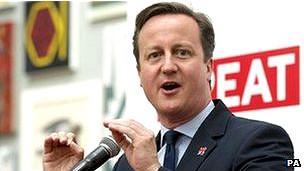 首相卡梅倫呼吁海外投資者看好英國藝術(shù)