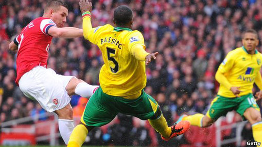 槍手險(xiǎn)勝升至第三 紅軍幾乎無(wú)緣歐冠