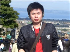 天舒訪談:想在英國學好英語