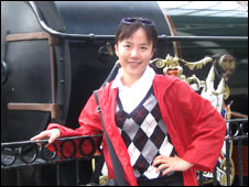 天舒訪談:想在英國學好英語