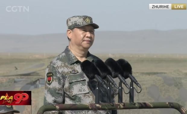 建軍90周年閱兵：聽黨指揮，能打勝仗，作風(fēng)優(yōu)良