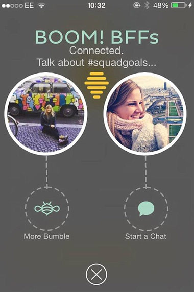 想找閨蜜嗎?用“大黃蜂”吧