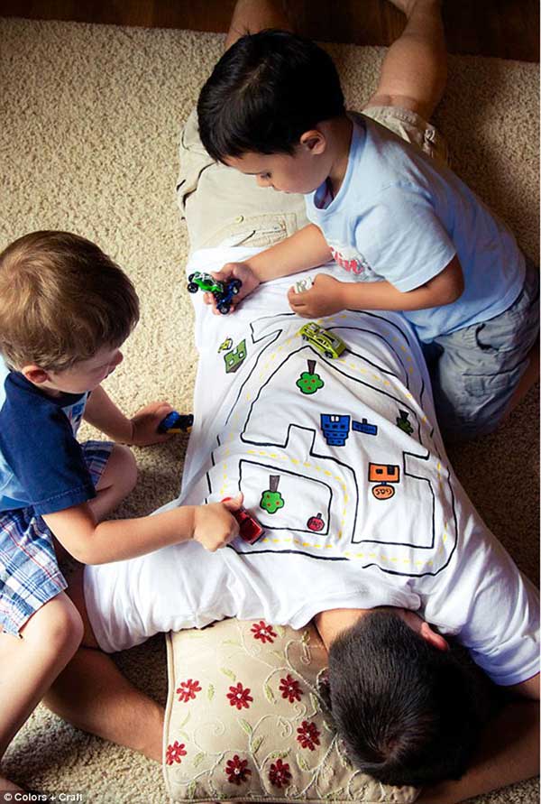 爸爸帶娃不靠譜?逗比奶爸帶娃爆笑瞬間(組圖)