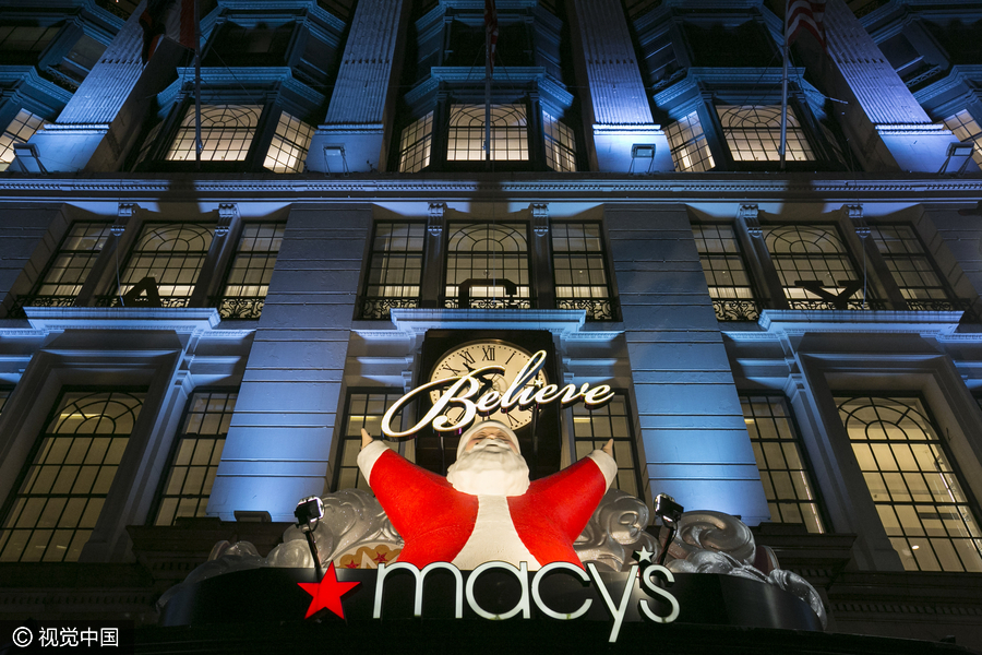 圣誕季從這里開始！最美圣誕節(jié)展示櫥窗欣賞（組圖）