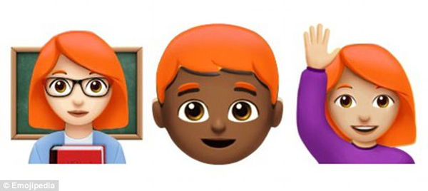Emoji又出新表情了！光頭和紅發人士也將擁有專屬表情