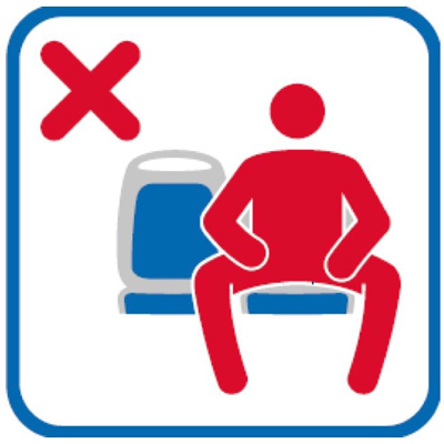 馬德里公交車禁止男性岔開(kāi)雙腿占座