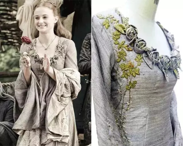 《權(quán)力的游戲》女主們的高定服裝燒到了時尚圈（組圖）