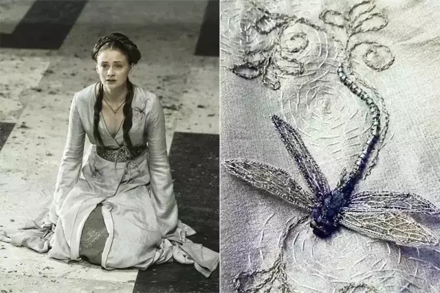 《權(quán)力的游戲》女主們的高定服裝燒到了時尚圈（組圖）