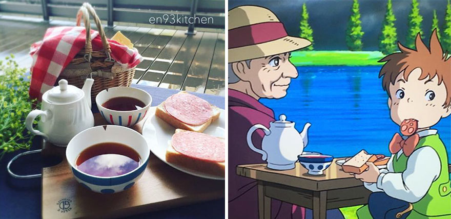 看著就好想吃的宮崎駿動畫美食的現實版在這里?。ńM圖）