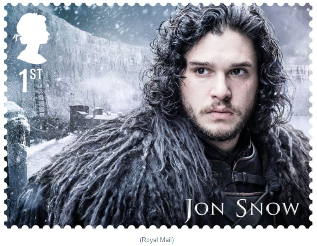 快來圍觀：英國皇家郵政發(fā)行的“權(quán)力的游戲”郵票（組圖）