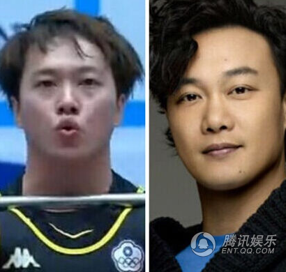 奧運選手撞臉明星 細數賽場上的明星臉
