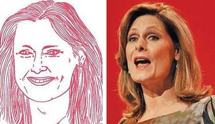 法第一夫人網站登名人畫像遭熱議