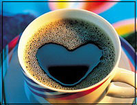 Go ahead with the cup of coffee in your hand