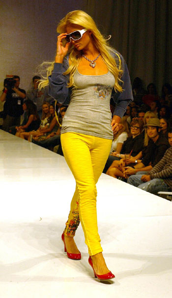 Paris Hilton has become a model