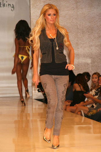 Paris Hilton has become a model