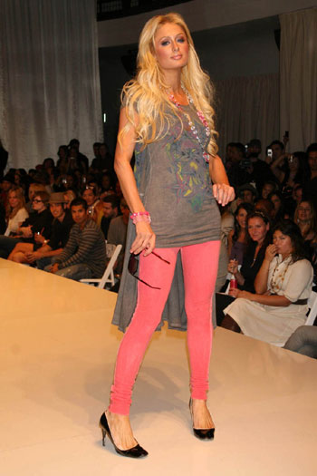 Paris Hilton has become a model