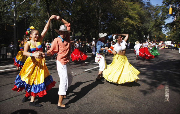 Hispanic Day Parade held in NY