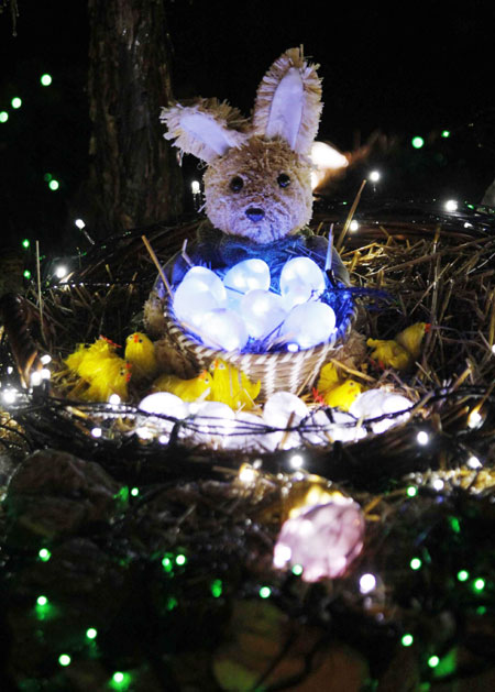 Easter eggs decoration