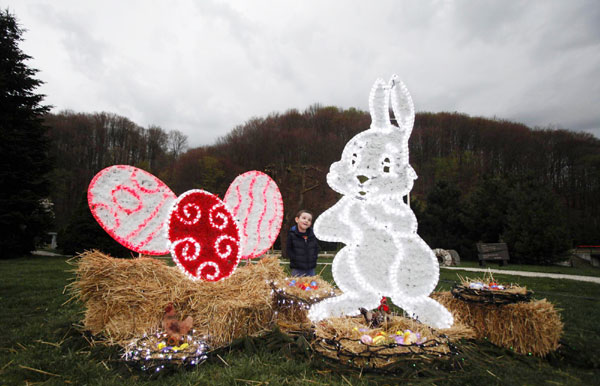 Easter eggs decoration