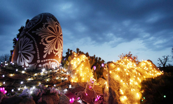 Easter eggs decoration