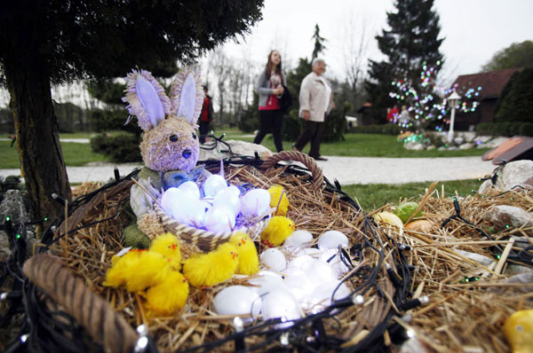 Easter eggs decoration