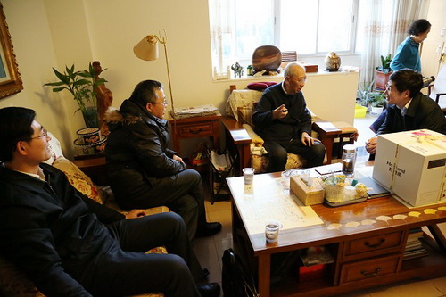 DRC heads celebrate Wang Yuzhao's 90th birthday