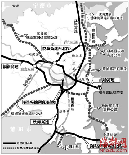 福永高速提至明年初通車(chē)　福州將實(shí)現(xiàn)縣縣通高速
