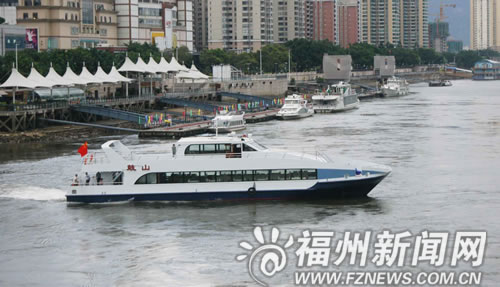 臺江旅游碼頭新添兩游艇 “閩江游”步入升級時代