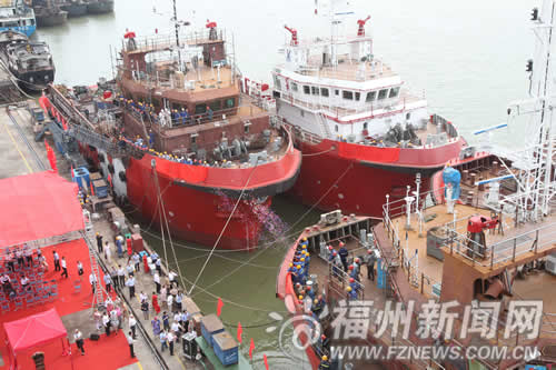 荷蘭5艘海洋船在東南造船廠命名