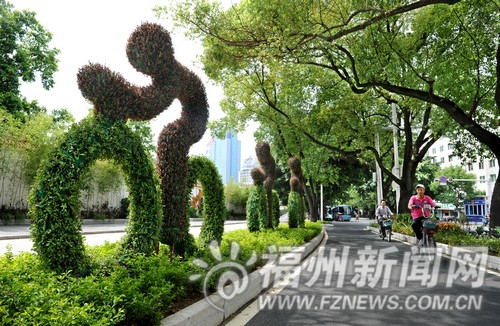 榕大力推進城市生態(tài)環(huán)境建設：花香滿城綠意滿眼