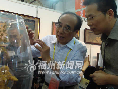 福州工藝三絕成文博會(huì)“寵兒”　受到參觀者熱捧