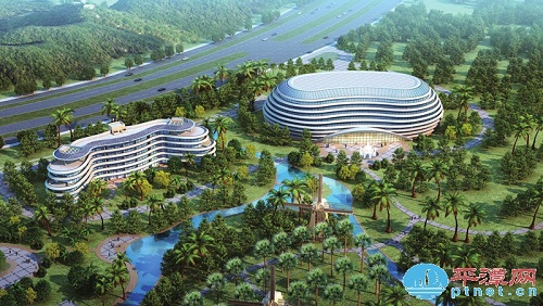 Island research center starts second-phase construction