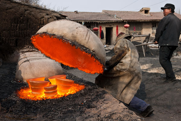 Disappearing ancient utensils