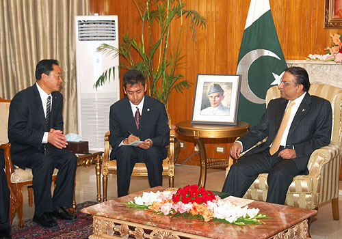 CGGC Vice President Nie Kai visits Pakistani President Asif Ali Zardari