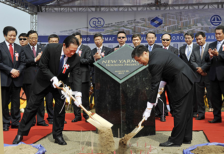 CGGC begins the construction of Phase I of Yarmag New Town Project