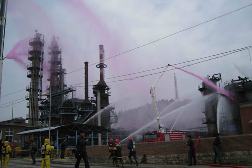 濟南市舉行應急救援實戰演習