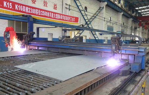 渤海輪渡四艘國際豪華客滾船開工建造