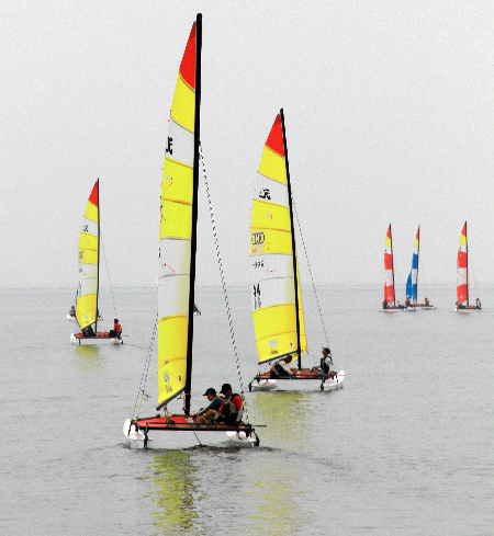 威海2010 HOBIE（霍比）世界帆船錦標賽在威海舉行